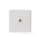 1Gang RJ11 TEL Outlet Factory price wall sockets